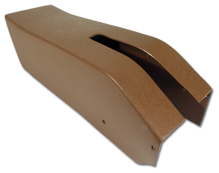 415323 Park Brake Console, 1973-1973 Chevy Corvette, Dark Saddle