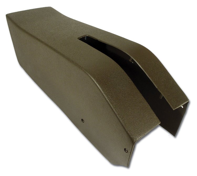 415355 Park Brake Console, 1976-1976 Chevy Corvette, Dark Brown