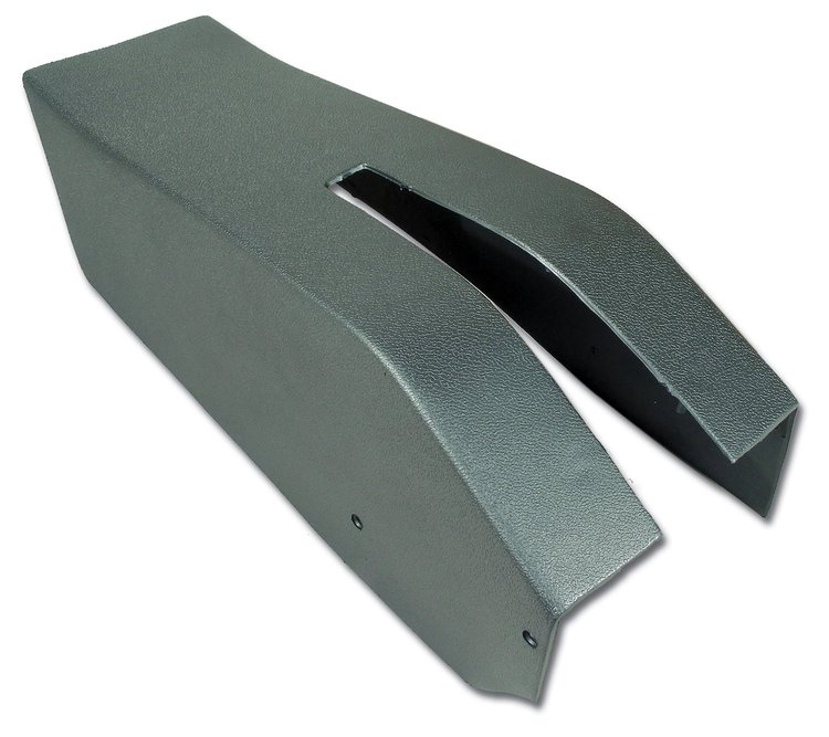 415363 Park Brake Console, 1969 Chevy Corvette, Gunmetal