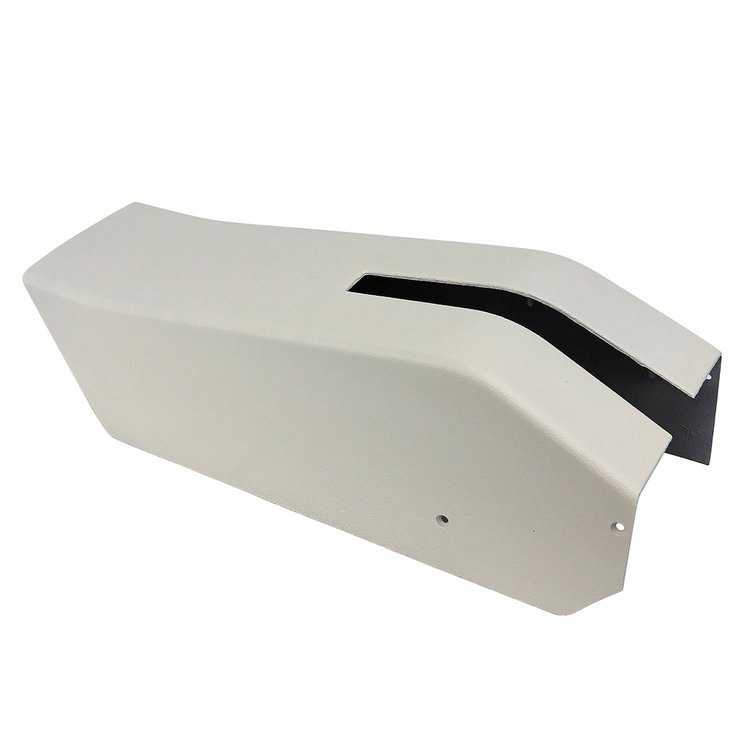 415376 Park Brake Console, 1976-1976 Chevy Corvette, White