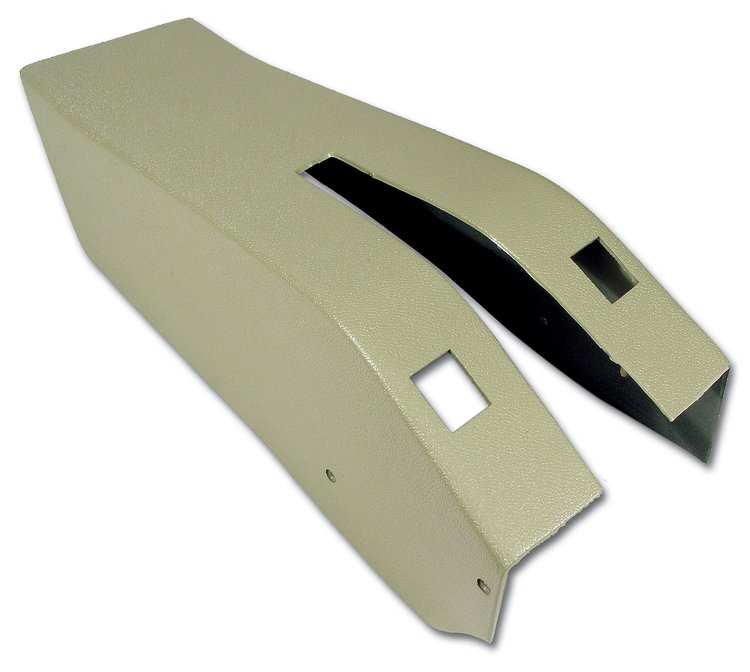 415416 Park Brake Console W/Power Window Switch Cutouts, 1974-1975 Chevy Corvette, Neutral