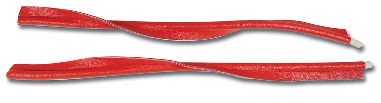 415802 Kick Panel Windlace, 1958-1958 Chevy Corvette, Red