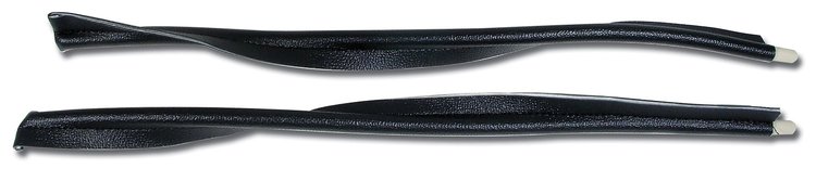 415804 Kick Panel Windlace, 1958-1958 Chevy Corvette, Charcoal