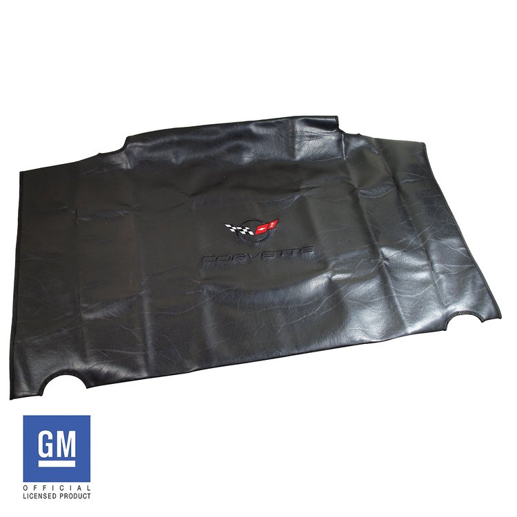 41620 Embroidered Top Bag, 1997-2004 Chevy Corvette, Black, W/Black, C5 Logo