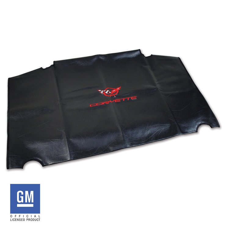 41621 Embroidered Top Bag, 1997-2004 Chevy Corvette, Black, W/Red C5 Logo