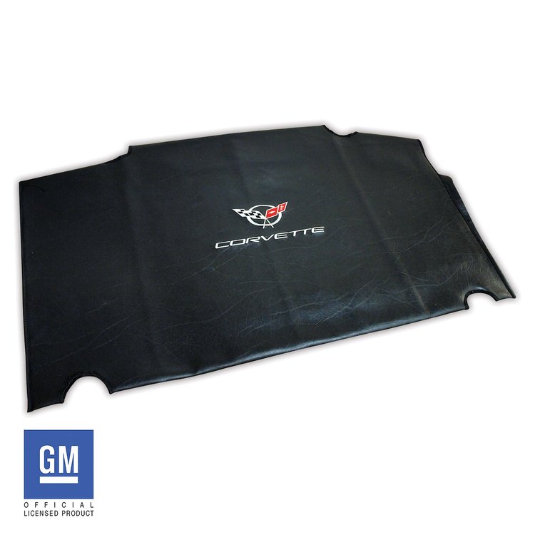41622 Embroidered Top Bag, 1997-2004 Chevy Corvette, Black, W/Silver C5 Logo