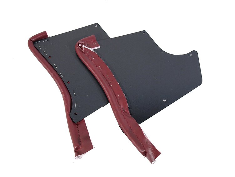 416237 Kick Panels W/Windlace, 1965-1965 Chevy Corvette, Maroon