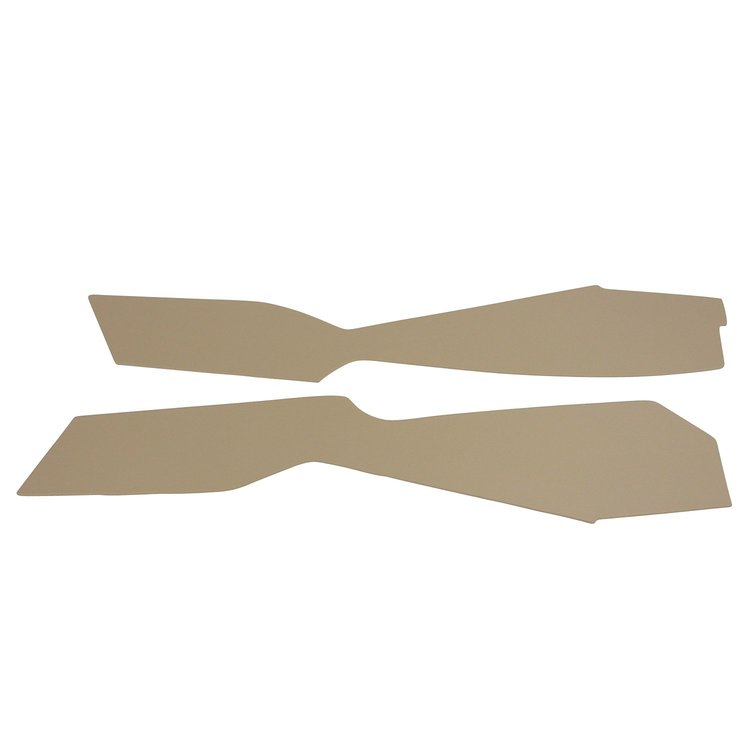 416366 Leather Console Side Panels, 1979-1980 Chevy Corvette, Oyster