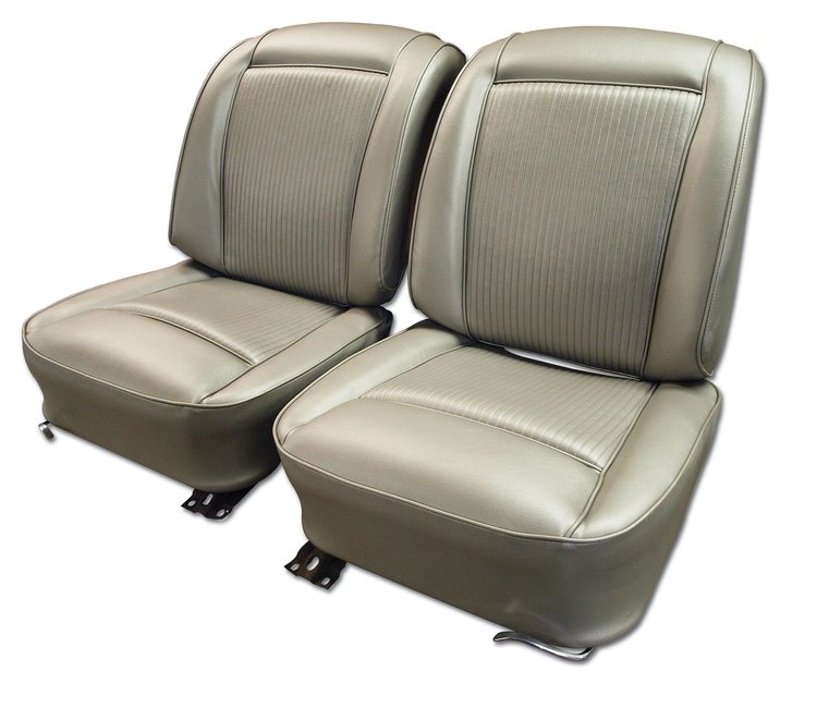 416909 Vinyl Seat Covers, 1961-1961 Chevy Corvette, Fawn