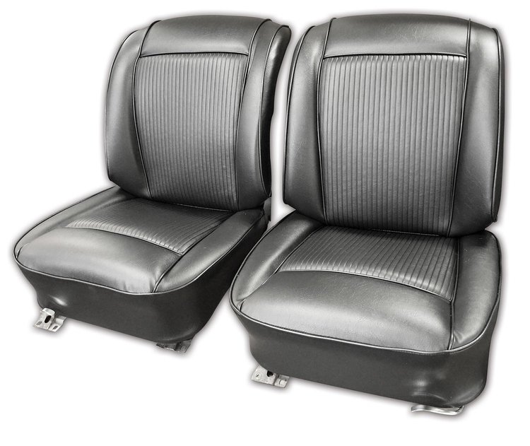 416920 Vinyl Seat Covers, 1961-1961 Chevy Corvette, Black