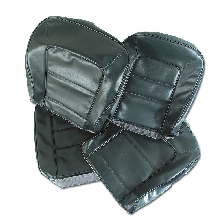 417314 Vinyl Seat Covers, 1965-1965 Chevy Corvette, Green