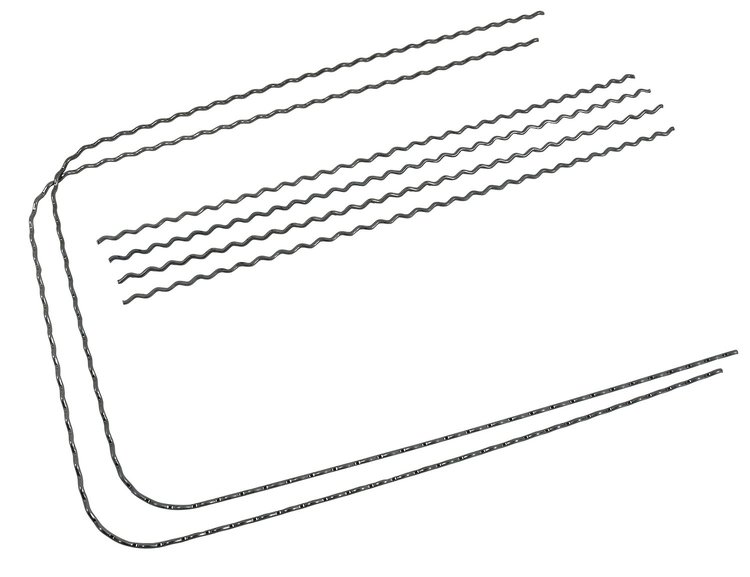 41741 Corrugated Seat Wire Kit, 1963-1964 Chevy Corvette, 6 Piece