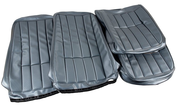 417763 Vinyl Seat Covers, 1969 Chevy Corvette, Gunmetal