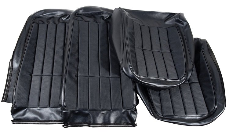 417920 Vinyl Seat Covers, 1975-1975 Chevy Corvette, Black