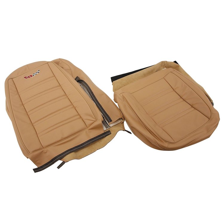 419850 Leather Seat Covers, 1978-1978 Chevy Corvette, Doeskin 100-percent-Leather