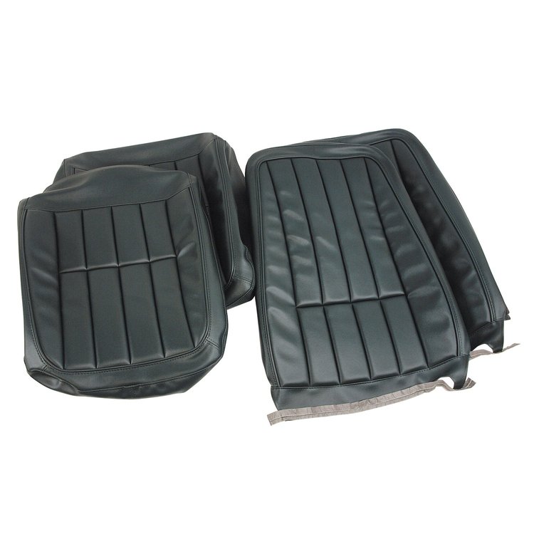 421114 Leather-Like Vinyl Seat Covers, 1969 Chevy Corvette, Green