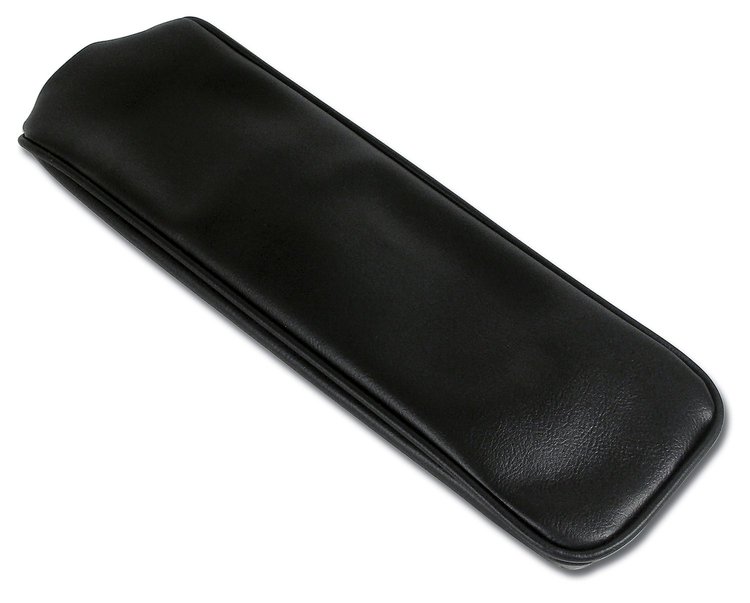 424120 Center Armrest Cover, 1965-1966 Chevy Corvette, Black, Vinyl