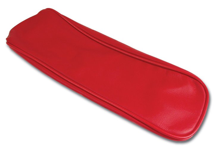 424230 Center Armrest Cover, 1965-1966 Chevy Corvette, Red Leather