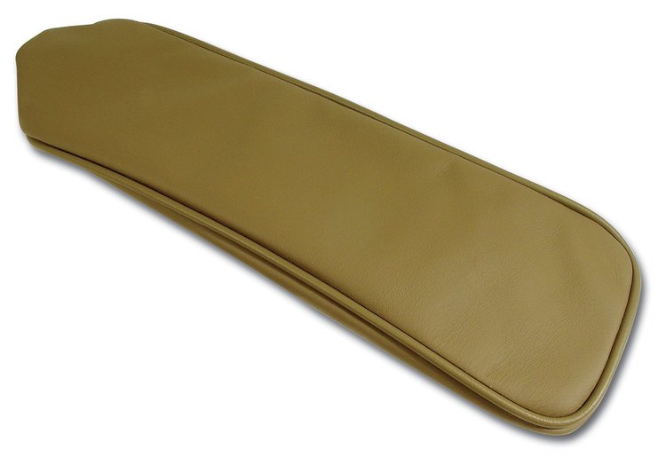 424252 Center Armrest Cover, 1965-1966 Chevy Corvette, Saddle Leather
