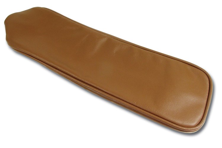 424254 Center Armrest Cover, 1963-1964 Chevy Corvette, Saddle Leather