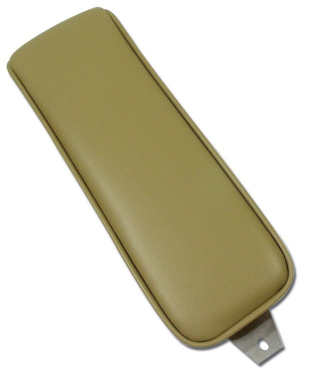 424452 Center Armrest, 1965-1966 Chevy Corvette, Saddle Vinyl