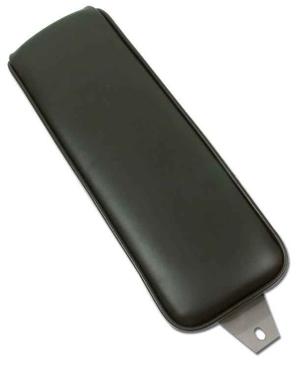 424514 Center Armrest, 1965-1966 Chevy Corvette, Green Leather