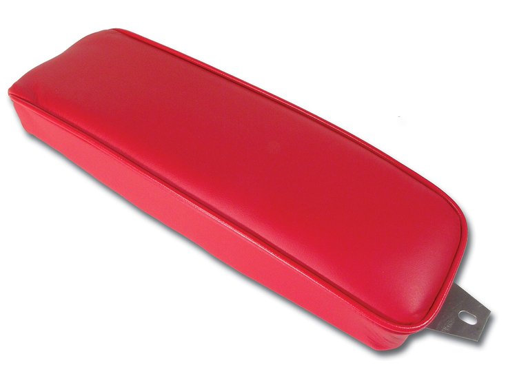 424530 Center Armrest, 1965-1966 Chevy Corvette, Red Leather