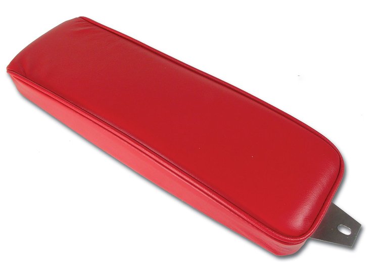 424535 Center Armrest, 1963-1964 Chevy Corvette, Red Leather