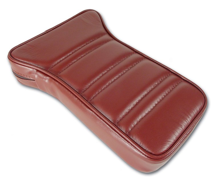 424933 Reproduction Center Armrest, 1978-1978 Chevy Corvette, Saffron Leather W/Vinyl