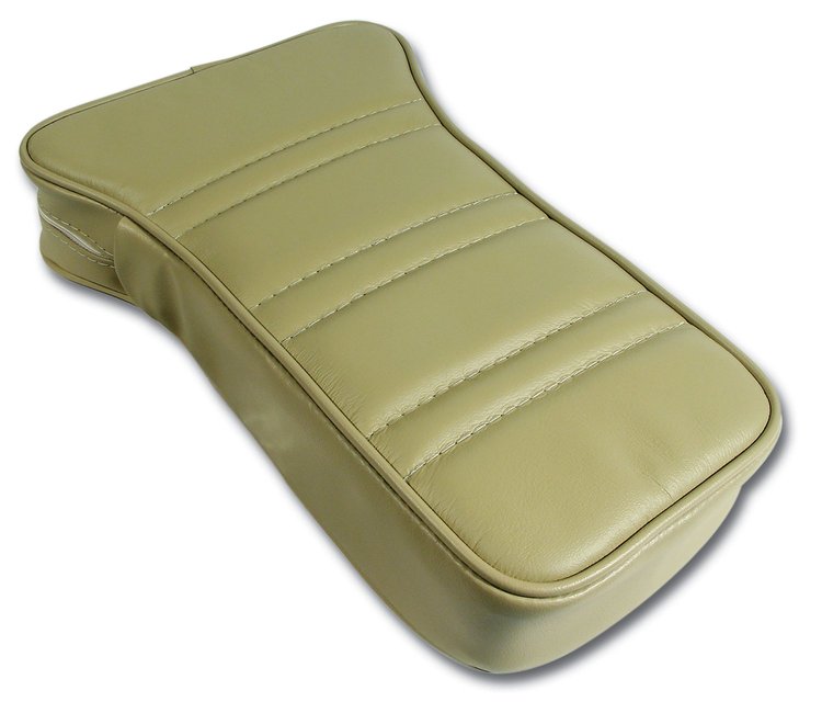 424950 Reproduction Center Armrest, 1978-1978 Chevy Corvette, Doeskin Leather W/Vinyl