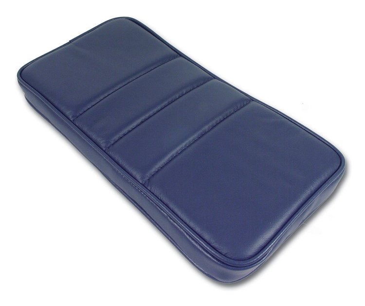 425170 Center Armrest, 1984-1985 Chevy Corvette, Blue Leather