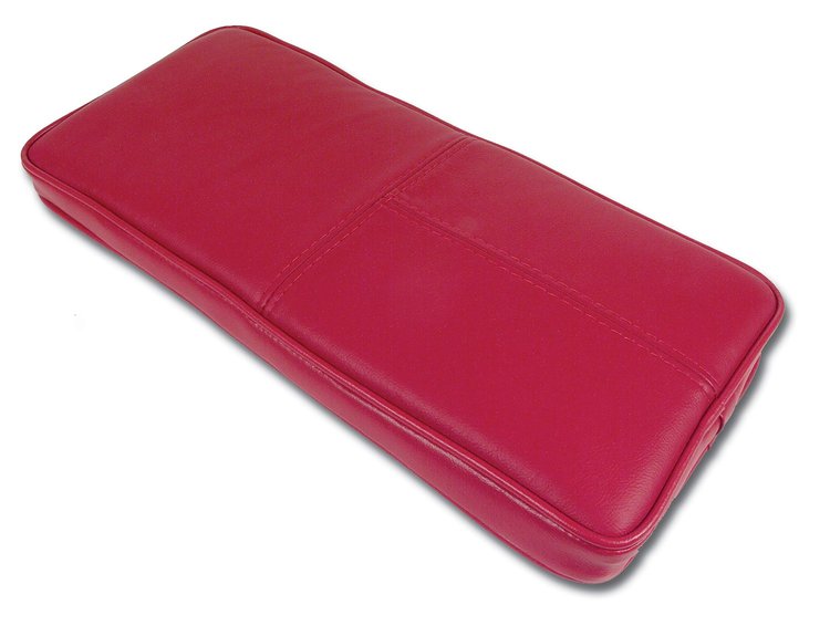 425275 Center Armrest, 1990-1992 Chevy Corvette, Red Leather