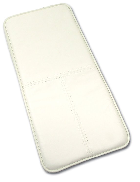 425283 Center Armrest, 1992-1993 Chevy Corvette, White Leather