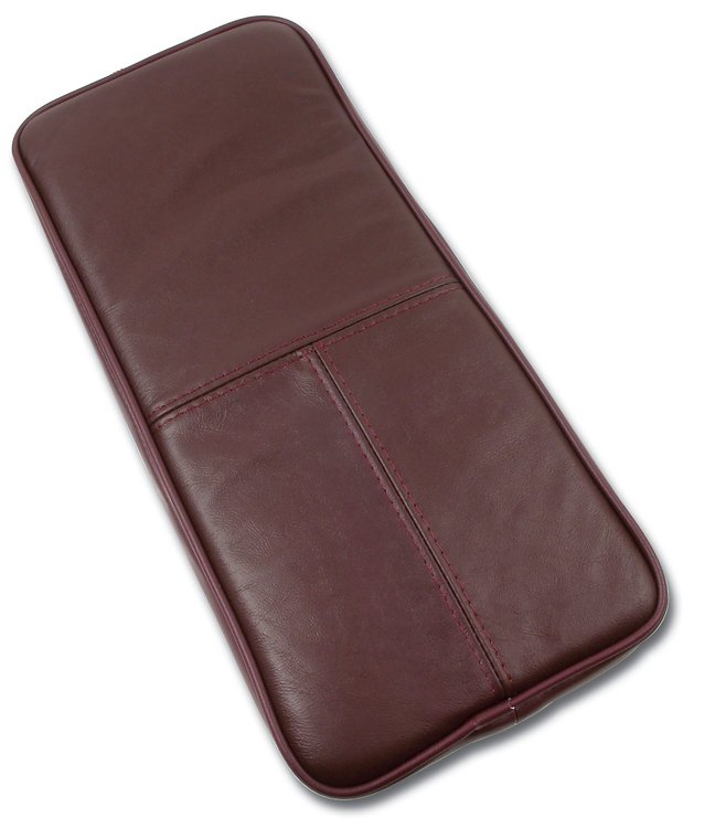 425286 Center Armrest, 1993-1993 Chevy Corvette, Ruby Red Leather