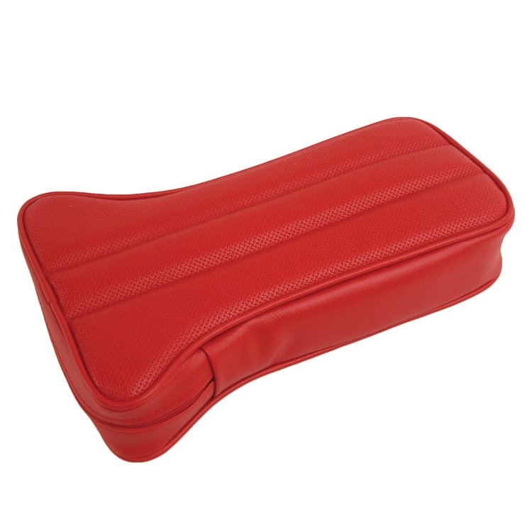 425330 Reproduction Center Armrest, 1968-1968 Chevy Corvette, Red Vinyl