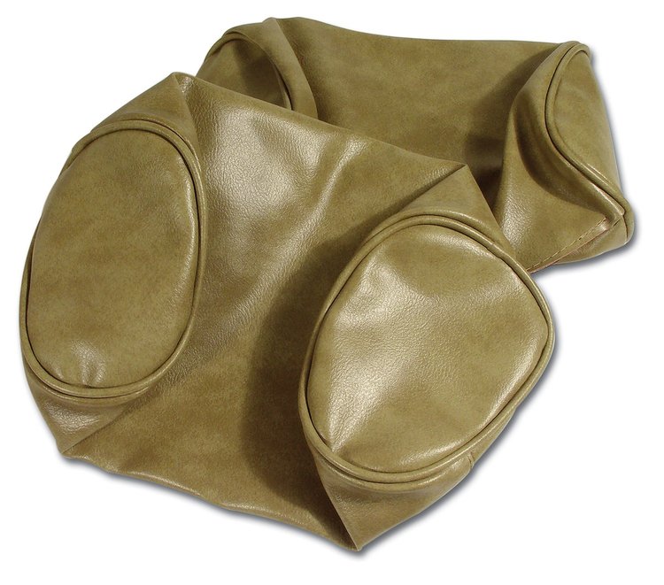 425552 Headrest Covers, 1966-1966 Chevy Corvette, Saddle Vinyl