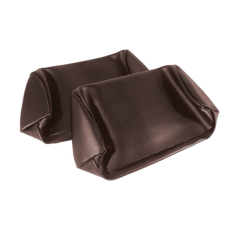 425728 Headrest Covers, 1968-1968 Chevy Corvette, Tobacco Vinyl