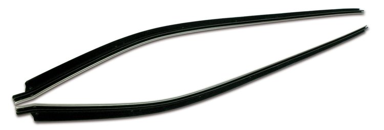 42578 Door Felts, 1969-1982 Chevy Corvette, Coupe Outer Reproduction