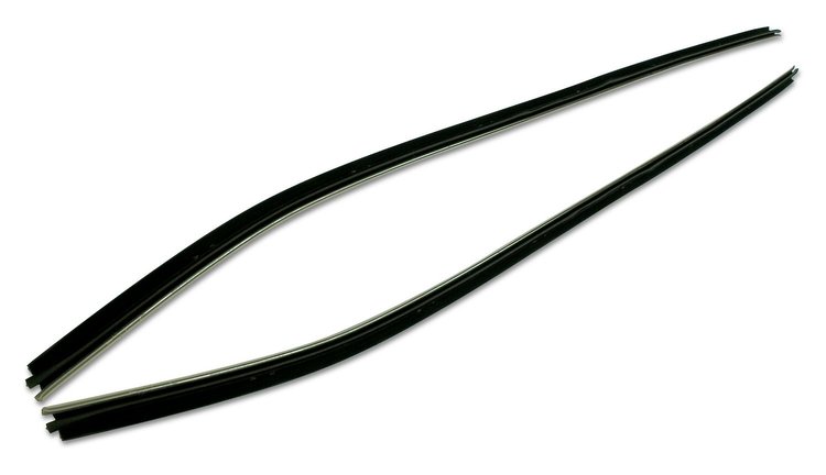 42579 Door Felts, 1969-1975 Chevy Corvette, Convertible Outer Reproduction