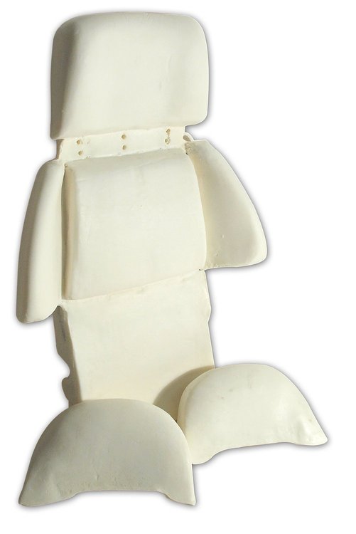 4269 Seat Foam, 1989-1993 Chevy Corvette, Sport Back