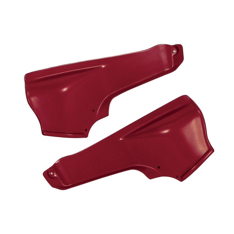 426937 Interior Rear Quarter Panels, 1965-1965 Chevy Corvette, Maroon Convertible