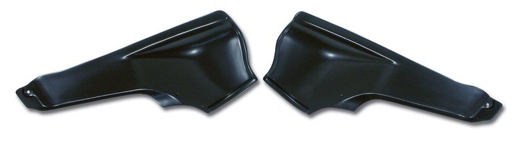 426942 Interior Rear Quarter Panels, 1963-1964 Chevy Corvette, Dark Blue Convertible