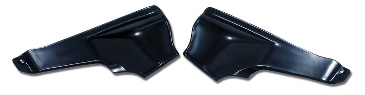 426944 Interior Rear Quarter Panels, 1966-1966 Chevy Corvette, Dark Blue Convertible