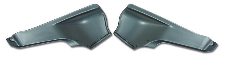 426949 Interior Rear Quarter Panels, 1967-1967 Chevy Corvette, Teal Convertible