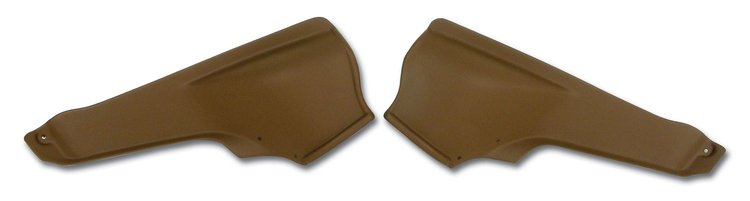 426953 Interior Rear Quarter Panels, 1967-1967 Chevy Corvette, Saddle Convertible