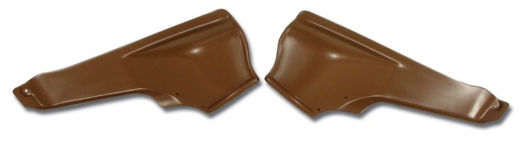 426954 Interior Rear Quarter Panels, 1963-1964 Chevy Corvette, Saddle Convertible