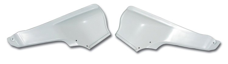 426965 Interior Rear Quarter Panels, 1964-1967 Chevy Corvette, White Convertible