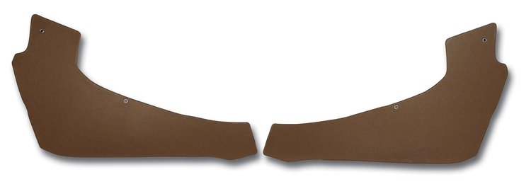 427054 Interior Rear Quarter Panels, 1963-1963 Chevy Corvette, Saddle Coupe