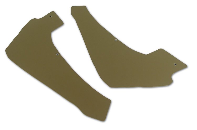 427352 Interior Rear Quarter Panels, 1966-1966 Chevy Corvette, Saddle Coupe