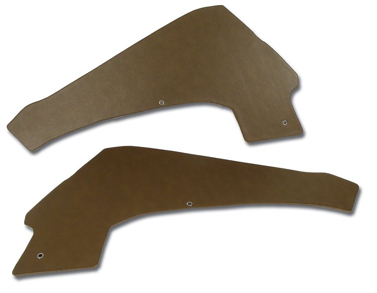 427353 Interior Rear Quarter Panels, 1967-1967 Chevy Corvette, Saddle Coupe